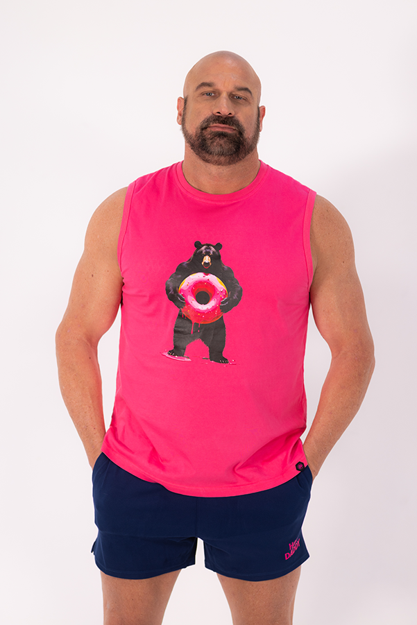 Sticky Donut Bear Hole Tank