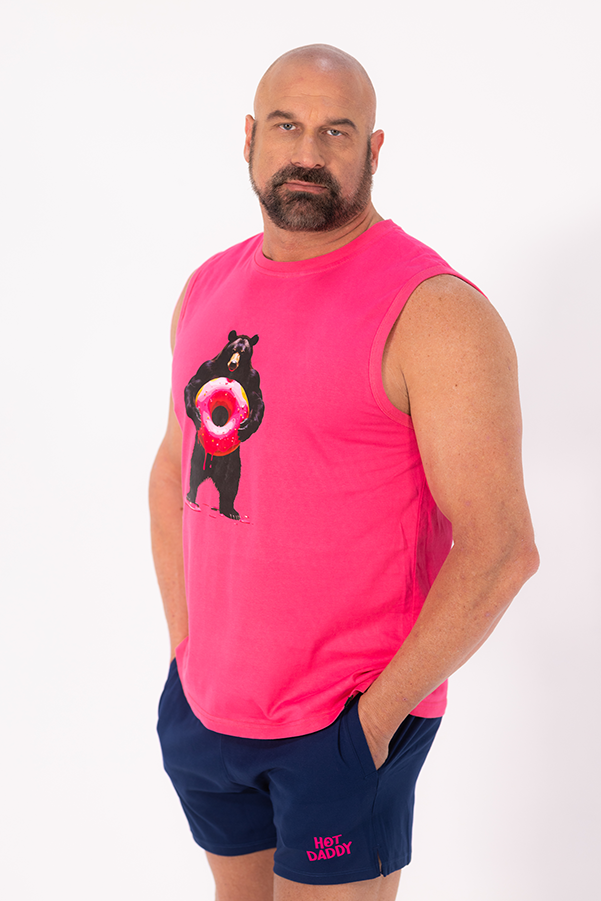Sticky Donut Bear Hole Tank