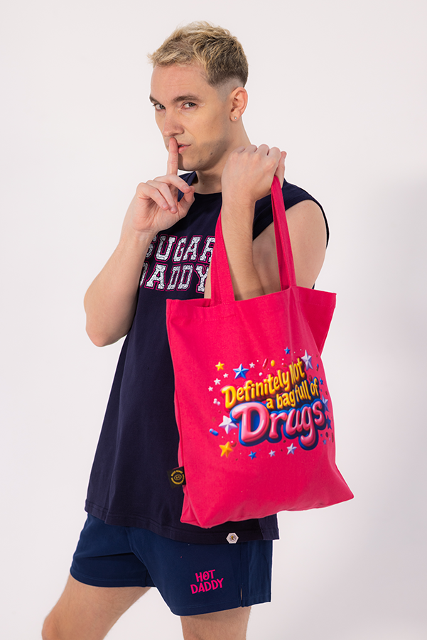 Definitely Not a bag full of Drugs Tote