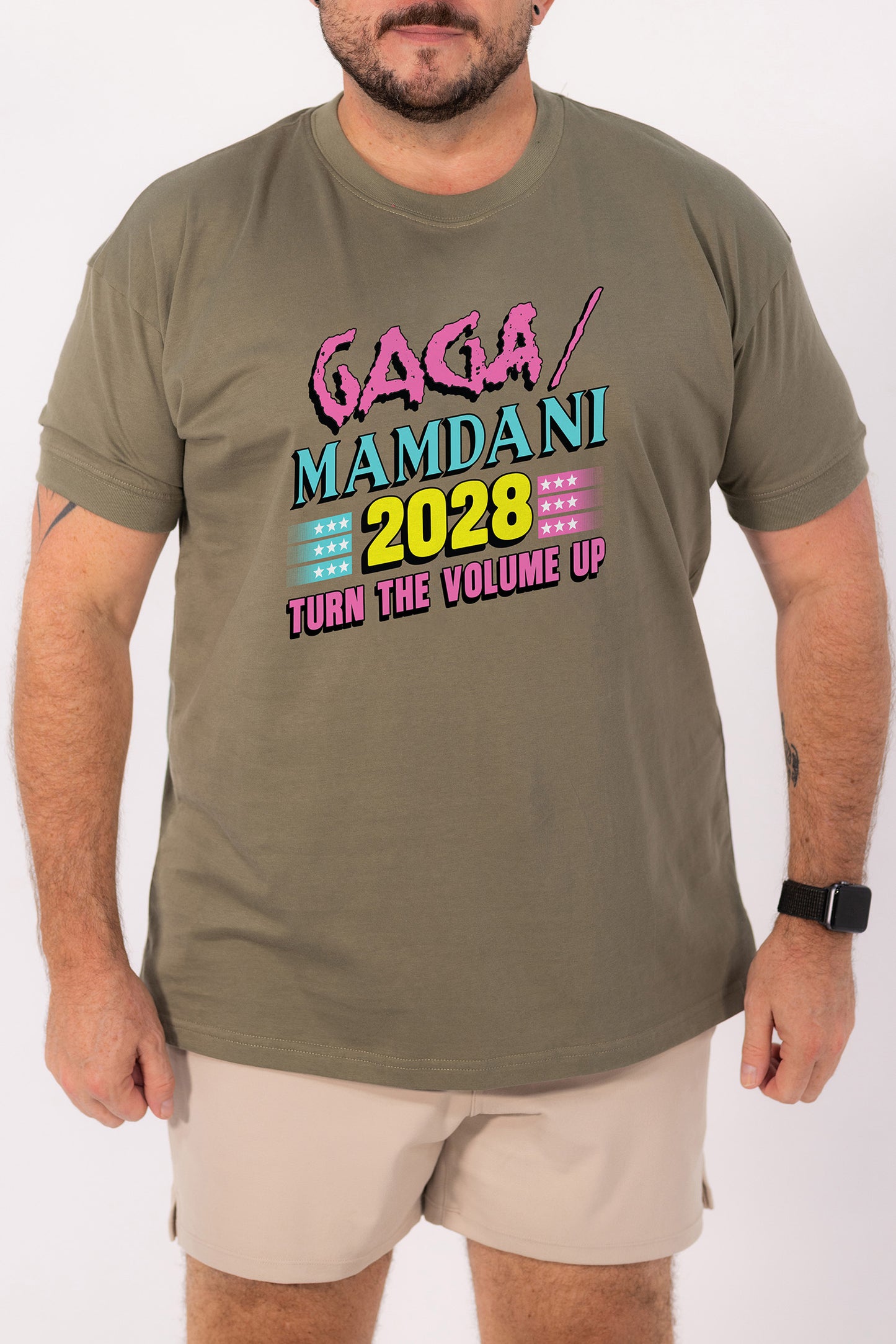 Gaga / Mamdani 2028 - Corey Craig x Kris Bee Bacon T-Shirt