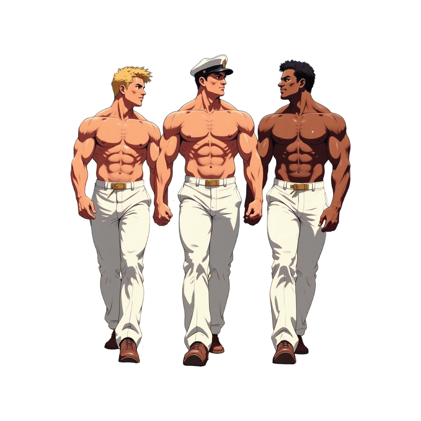 We Three Friends Singlet