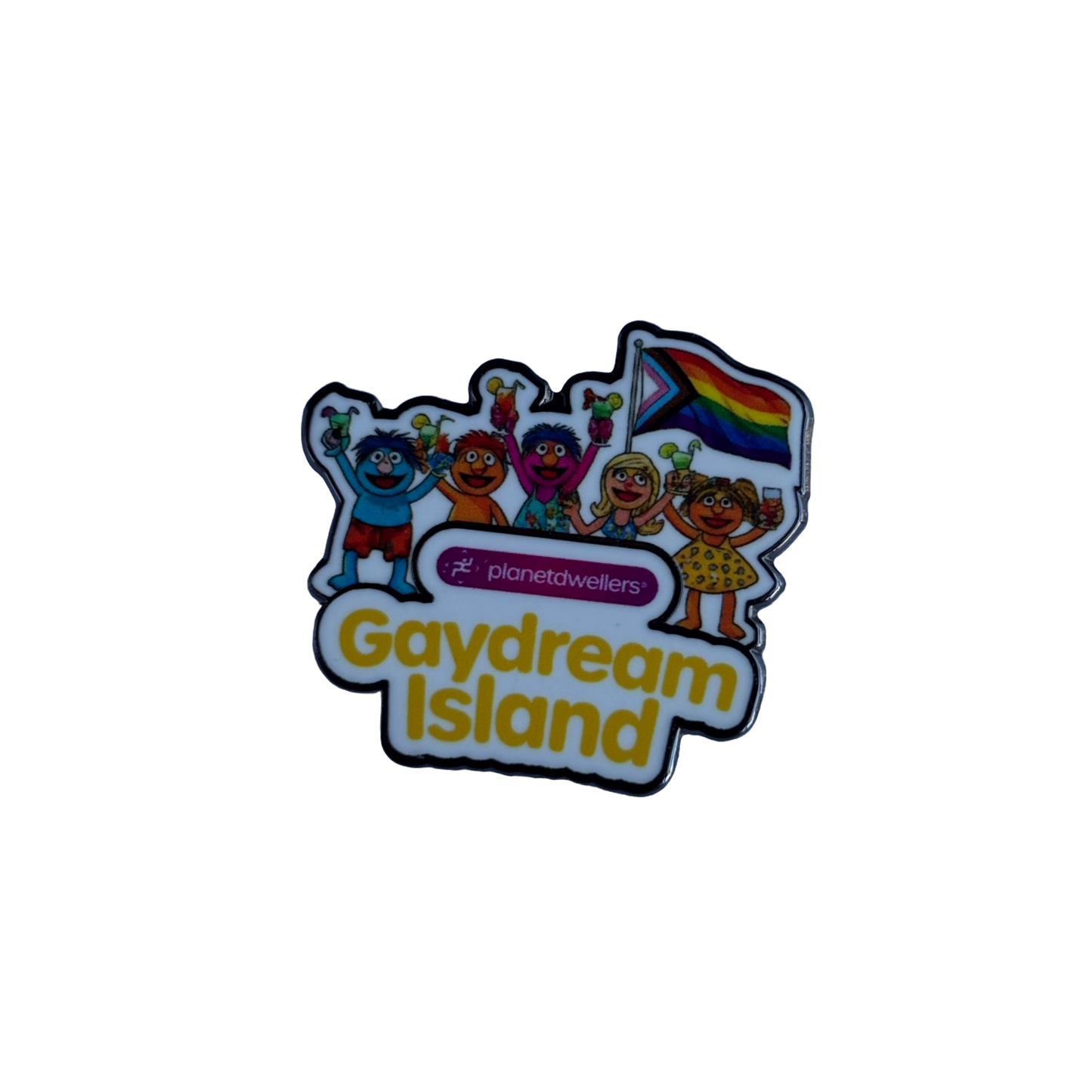 Gaydream Island Muppets Lapel Pin