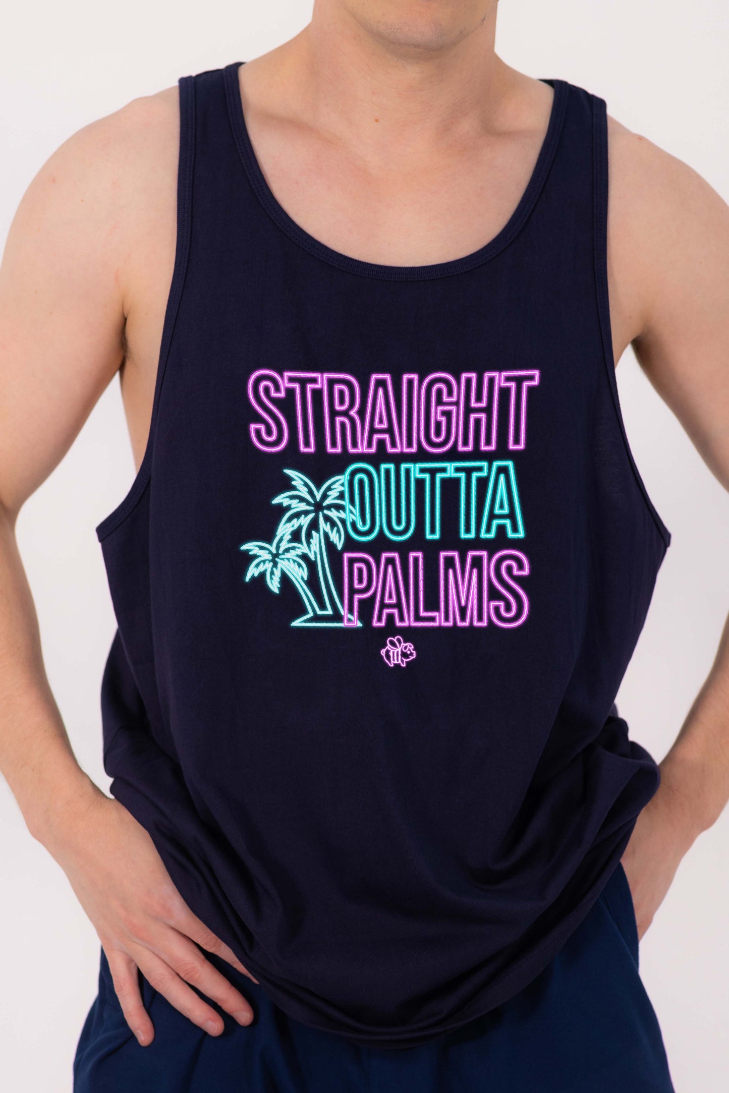 Straight Outta Palms Singlet