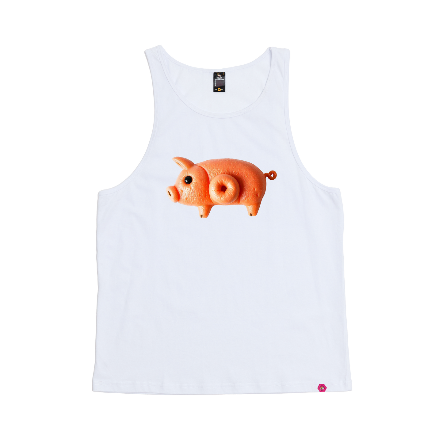 Donut Pig Singlet