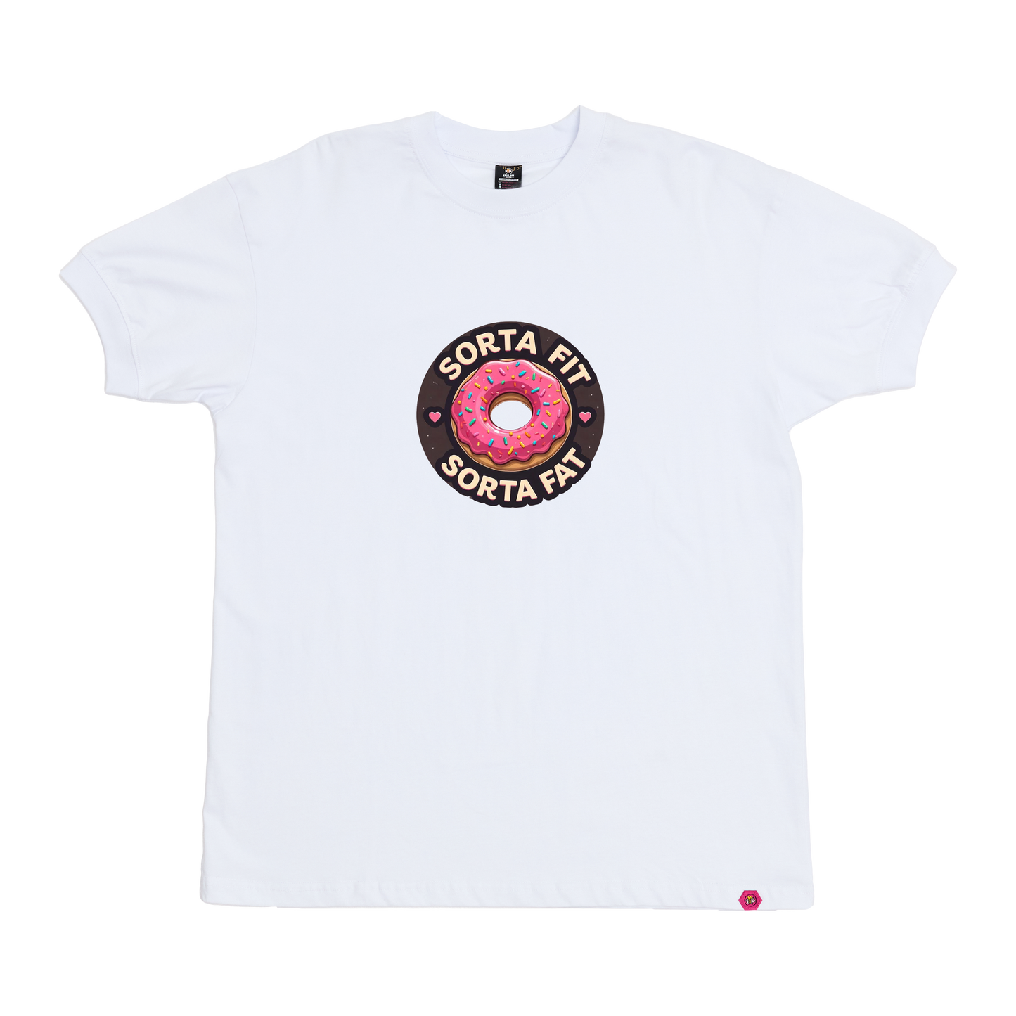 Sorta Fit Sorta Fat Donut Icon T-Shirt
