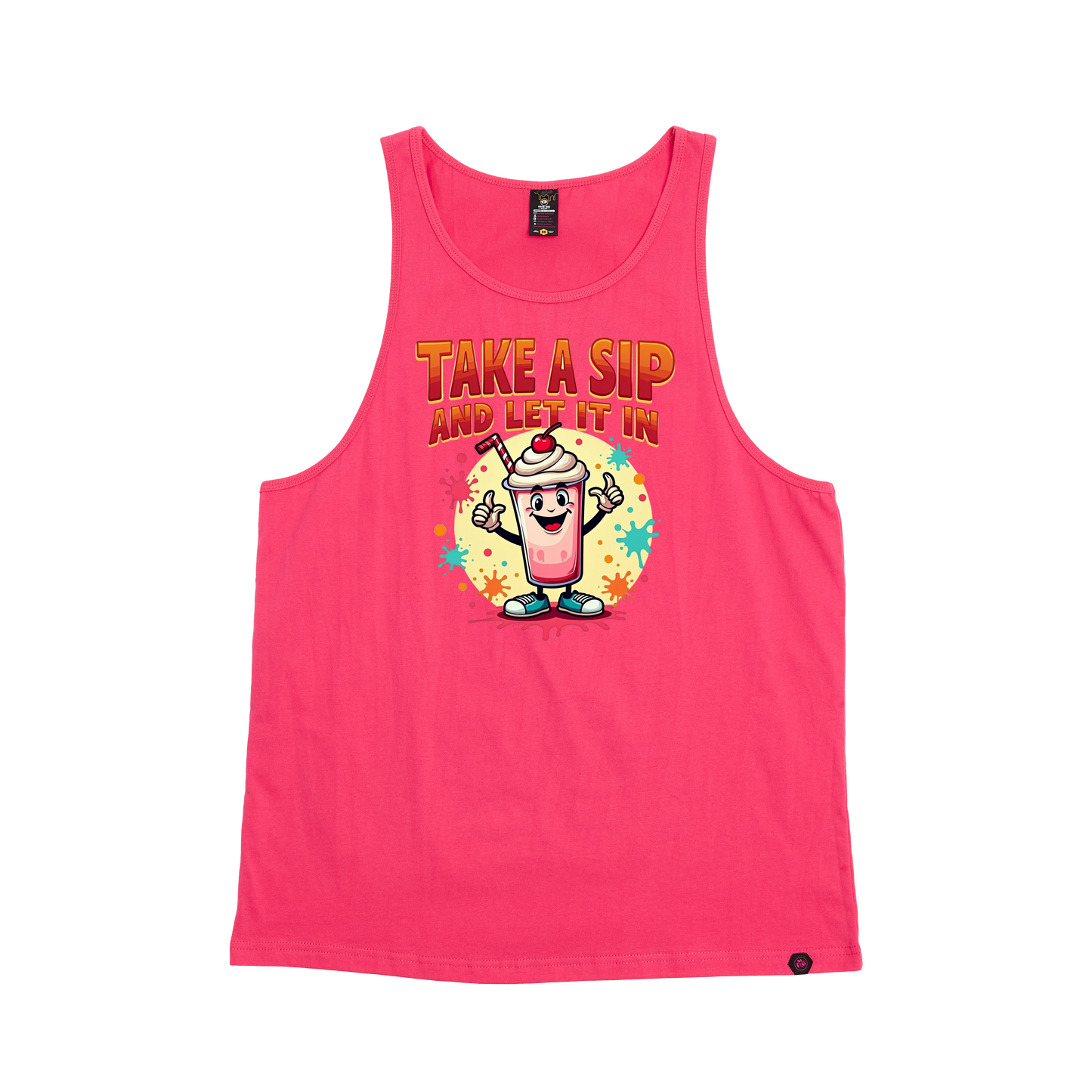 The Milkshake Man Take a Sip Singlet