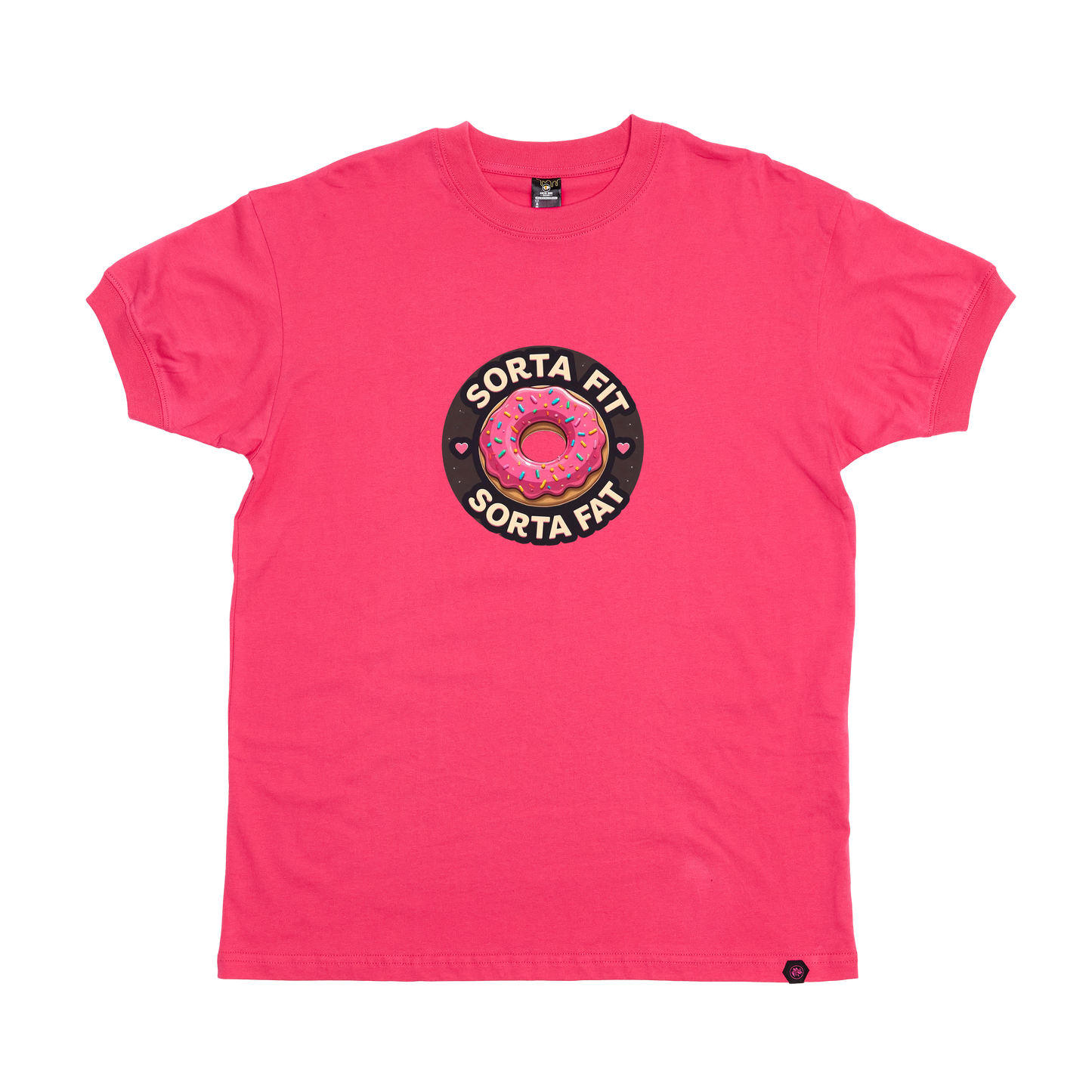 Sorta Fit Sorta Fat Donut Icon T-Shirt