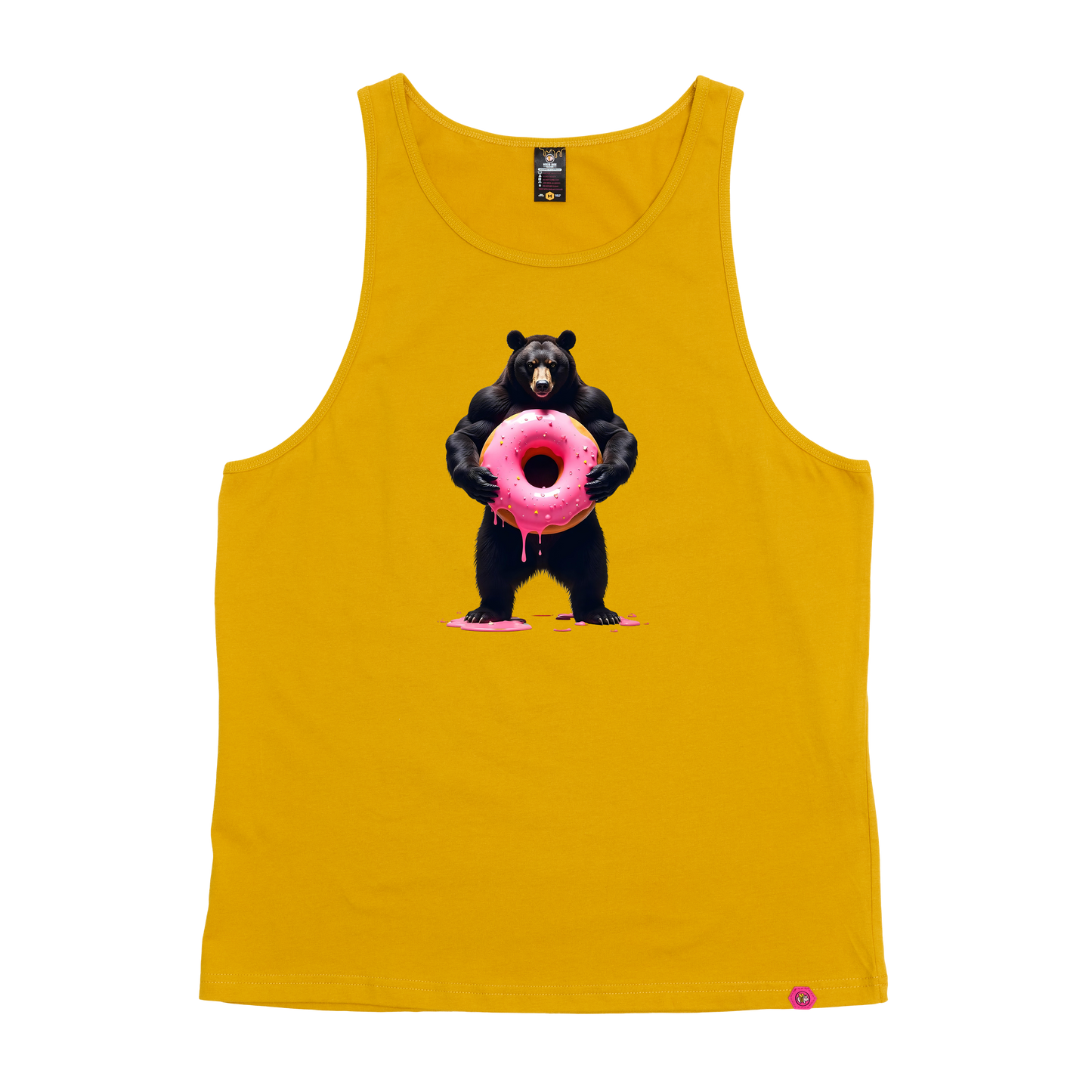 Sticky Donut Bear Hole Singlet