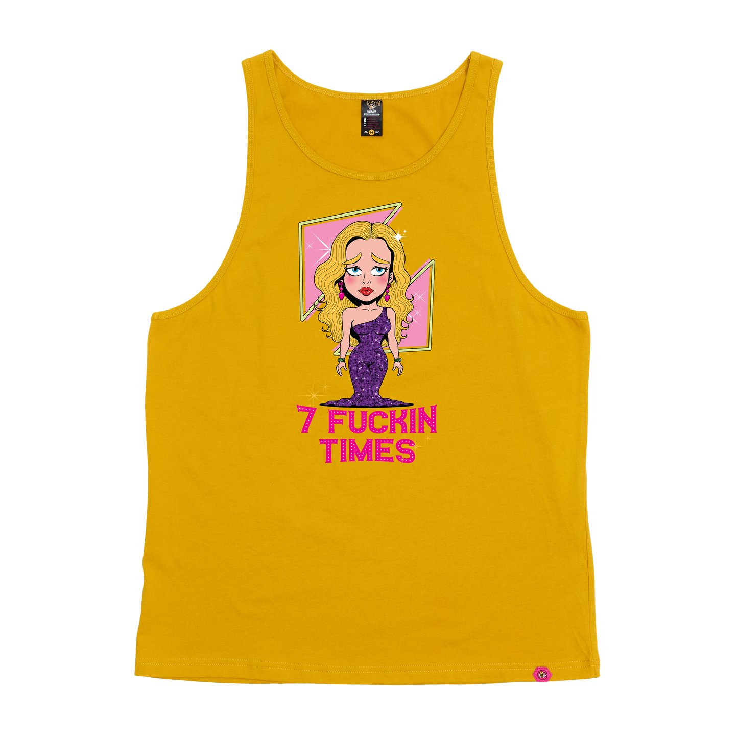 7 Fuckin Times - Corey Craig x Kris Bee Bacon Singlet