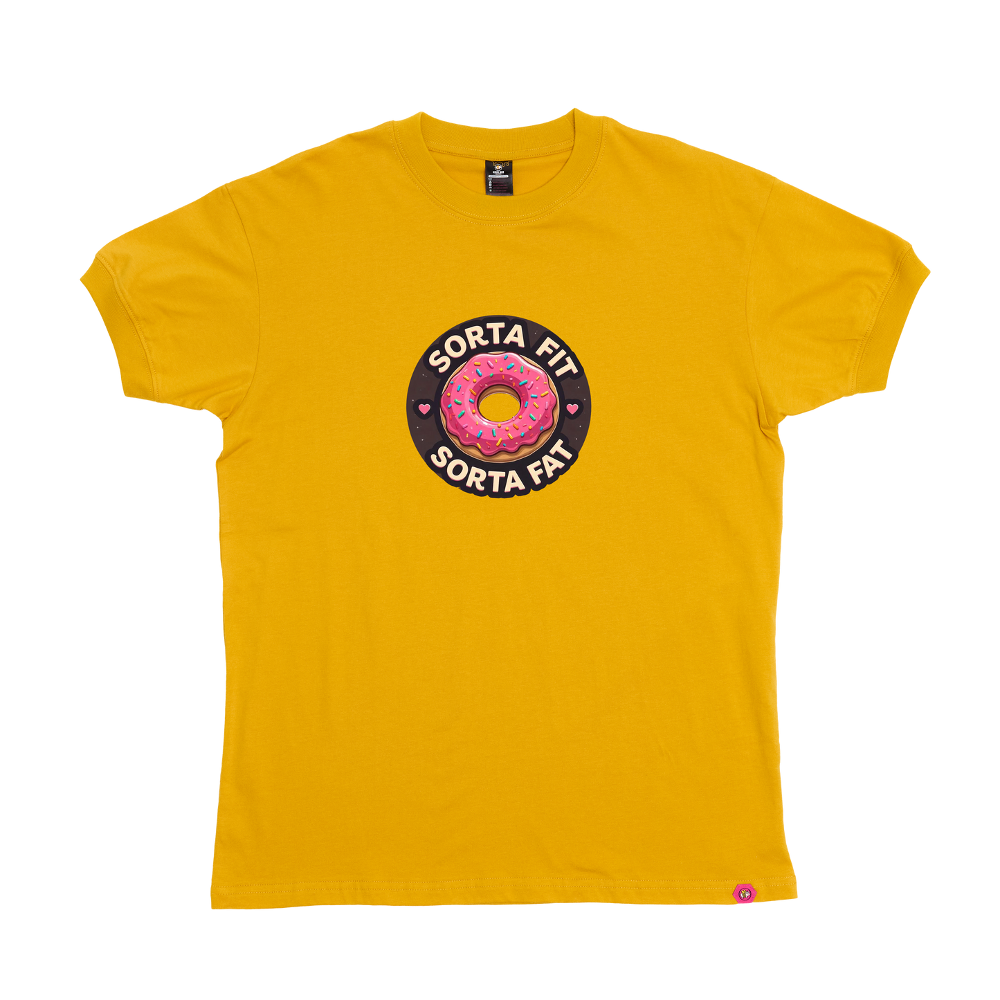 Sorta Fit Sorta Fat Donut Icon T-Shirt