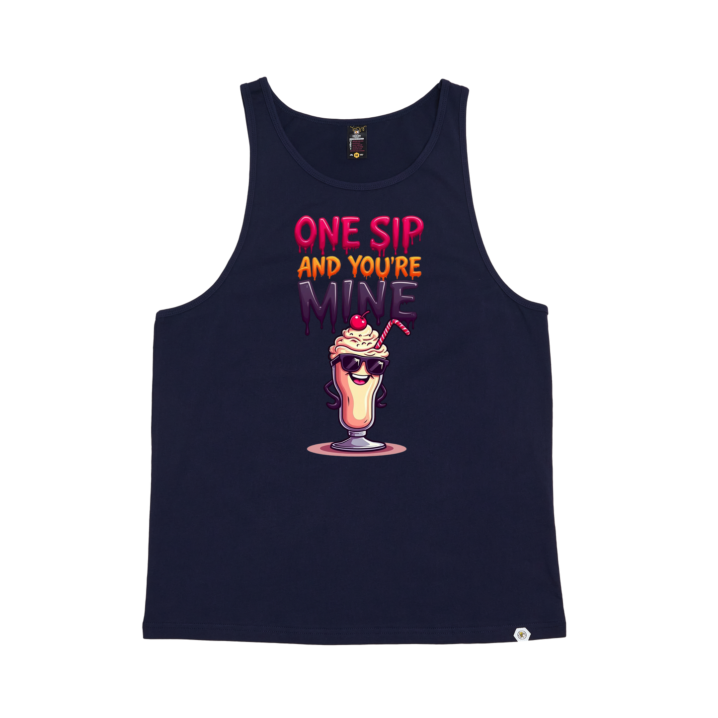 The Milkshake Man One Sip Singlet