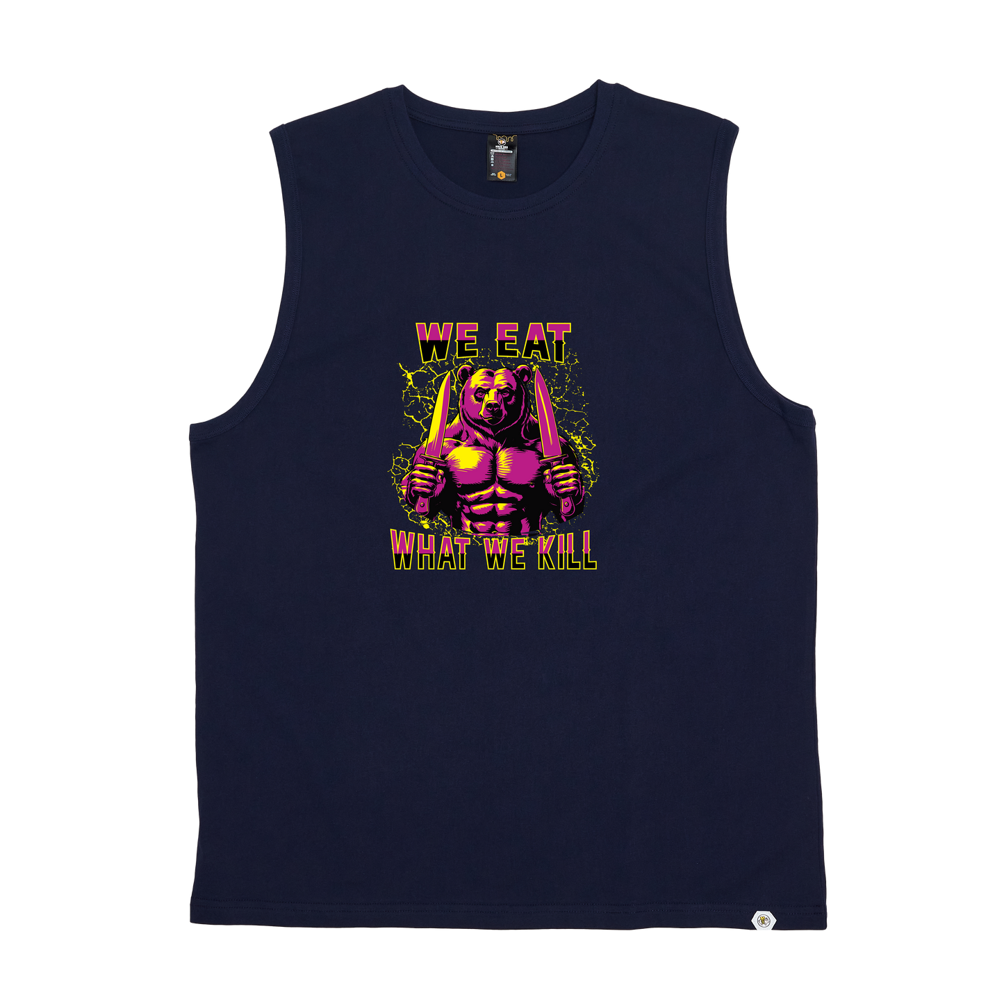 We eat what we kill Tank