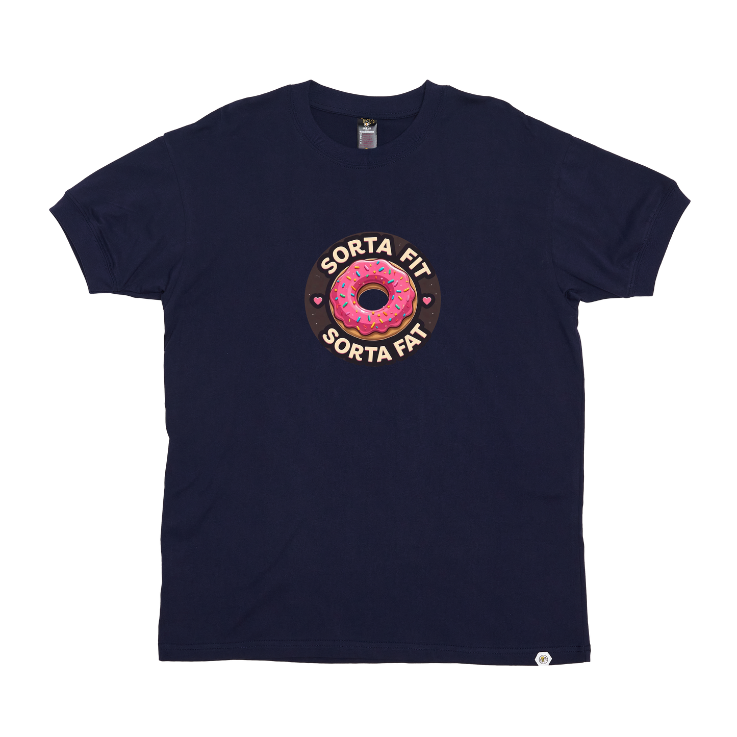 Sorta Fit Sorta Fat Donut Icon T-Shirt