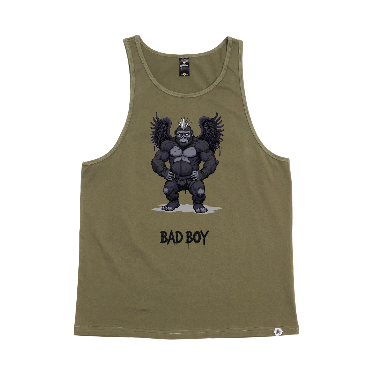 Spike is a Bad Boy Singlet