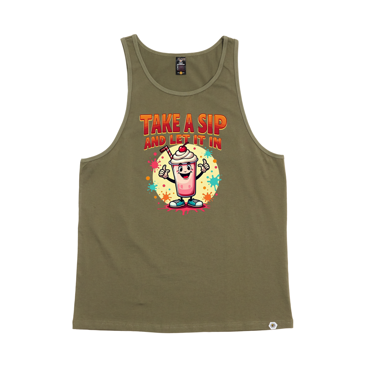 The Milkshake Man Take a Sip Singlet