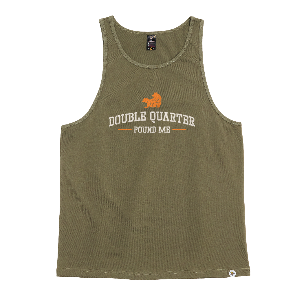 Double Quarter Pound Me Singlet