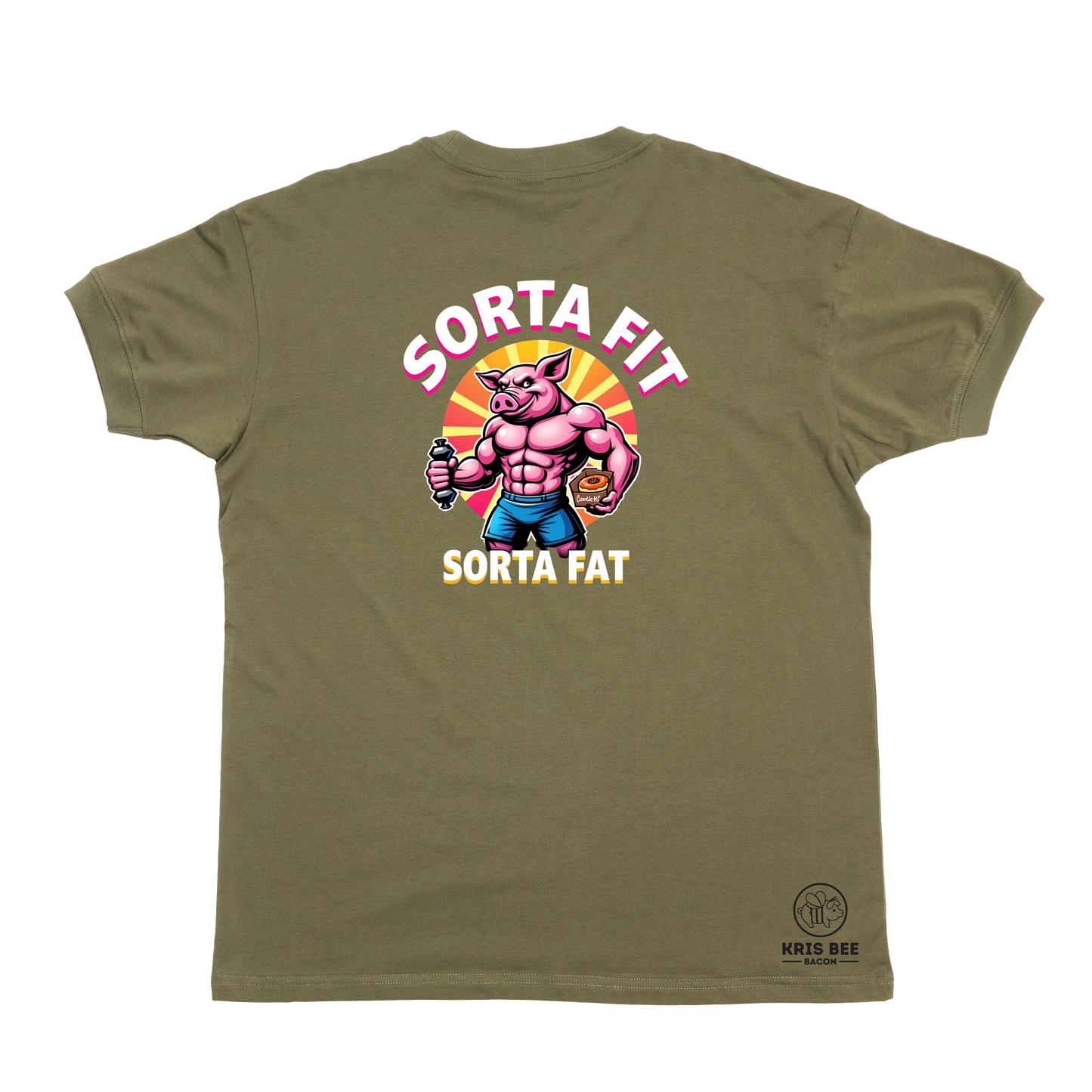 Sorta Fit Sorta Fat Donut Champ T-Shirt