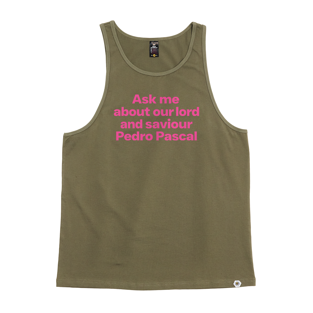 Pedro Pascal is my Religion Singlet