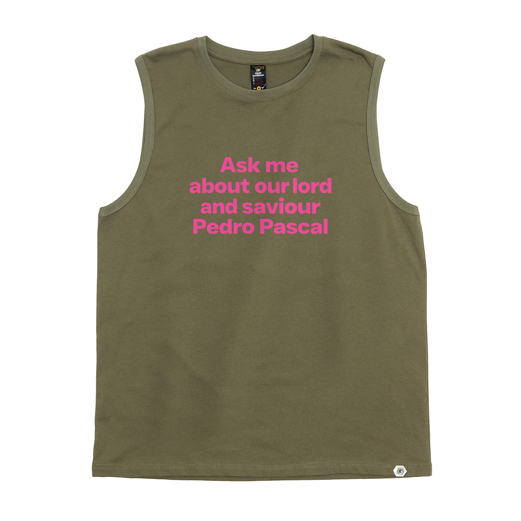 Pedro Pascal is my Religion Tank