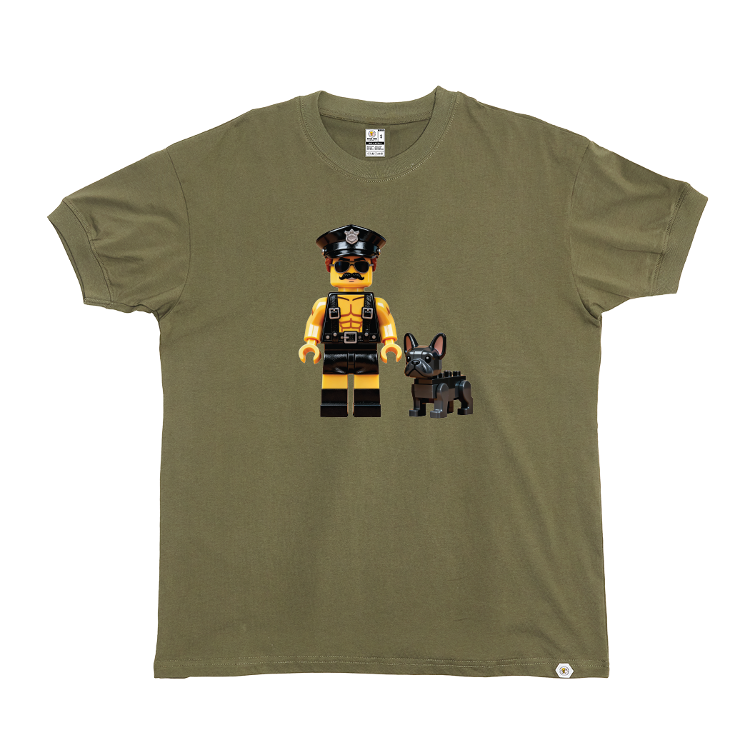 An Officer and His Dog T-Shirt