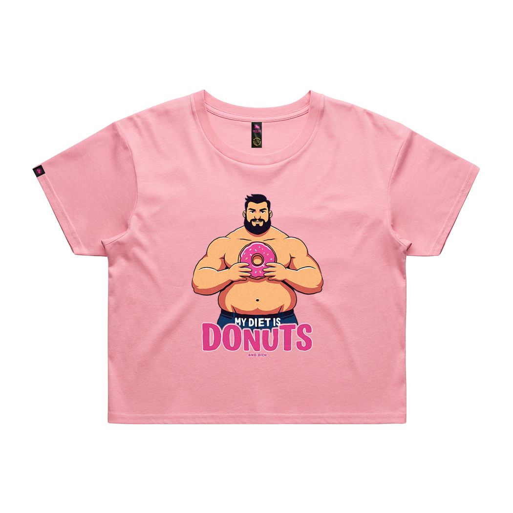 My Diet is Donuts+ Crop Top