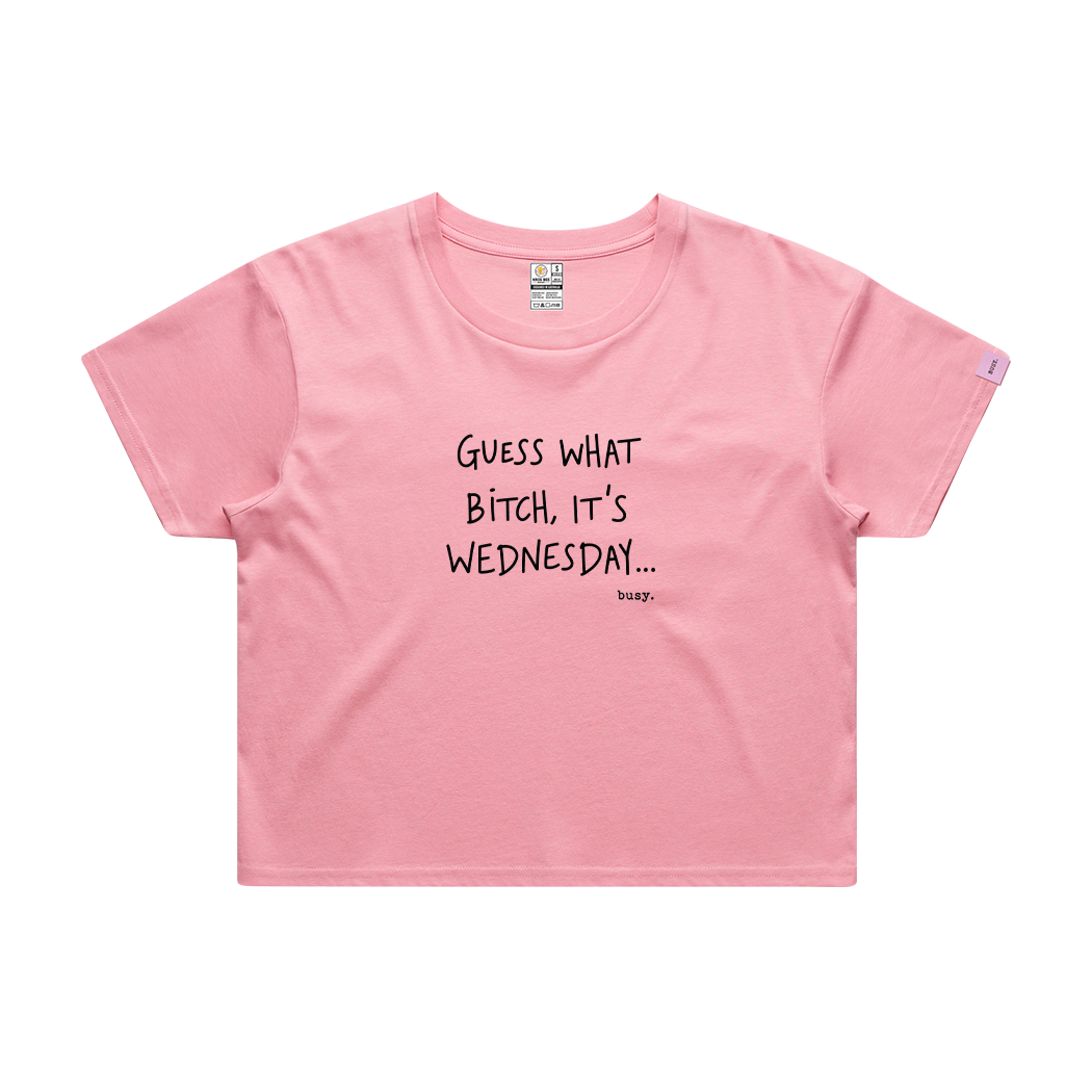 It's Wednesday Crop Top - Official Collab