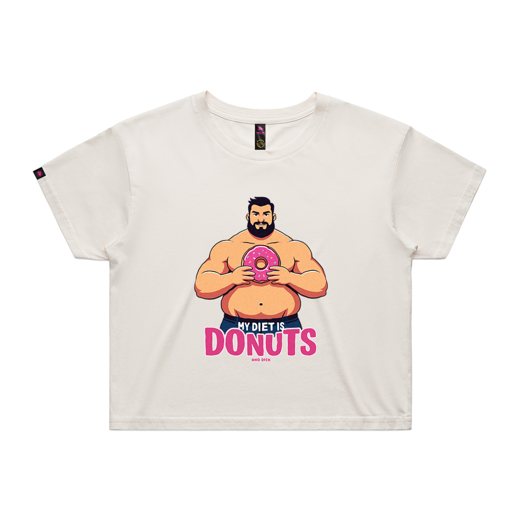 My Diet is Donuts+ Crop Top