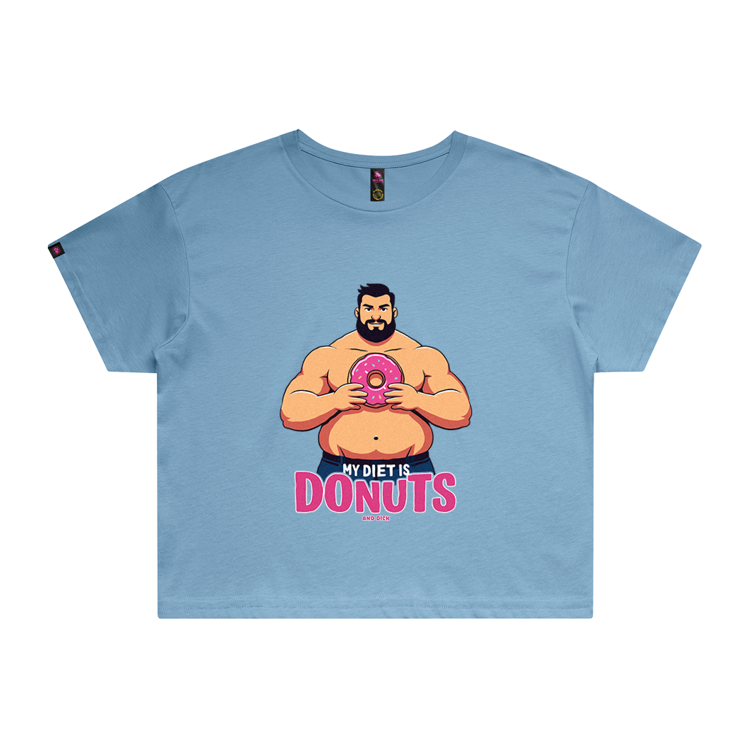 My Diet is Donuts+ Crop Top