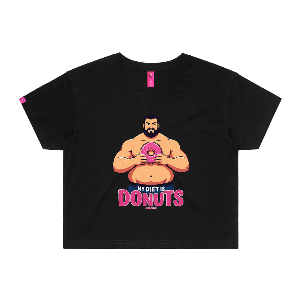 My Diet is Donuts+ Crop Top