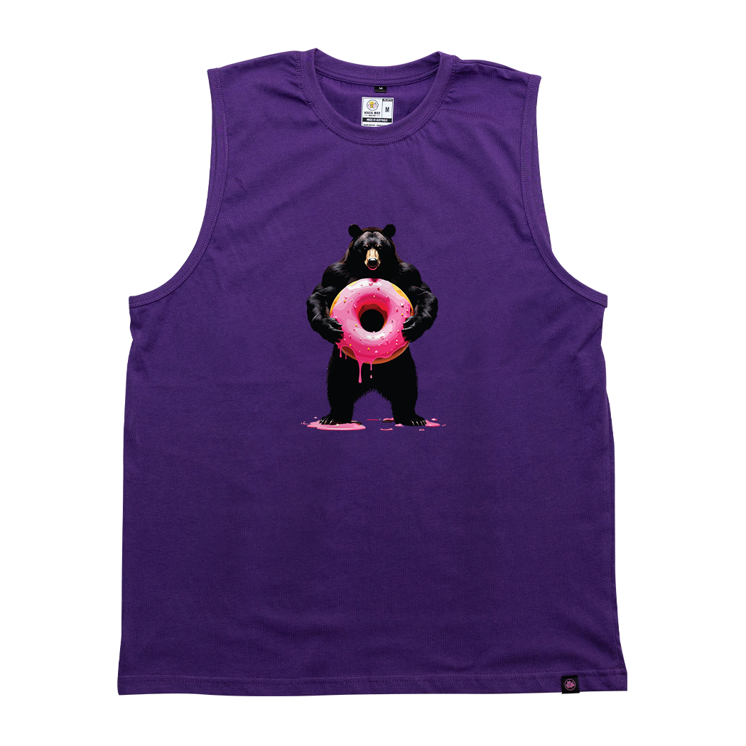 Sticky Donut Bear Hole Tank