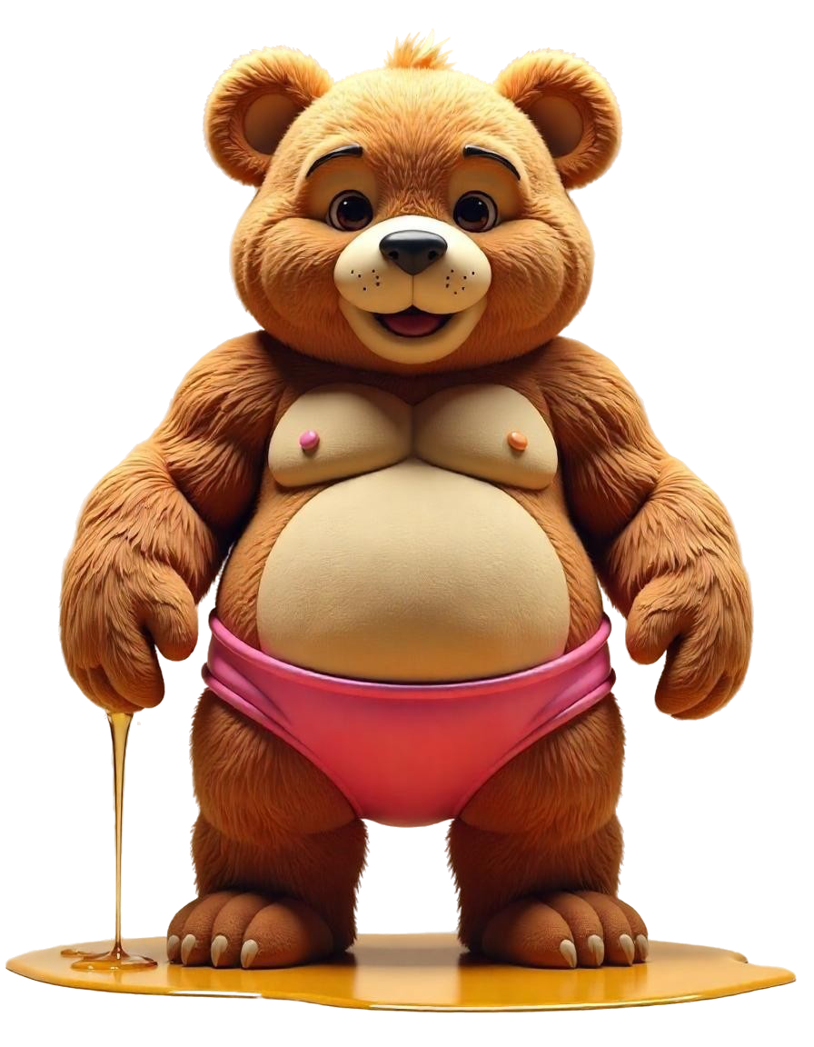 Sticky Honey Bear T-Shirt
