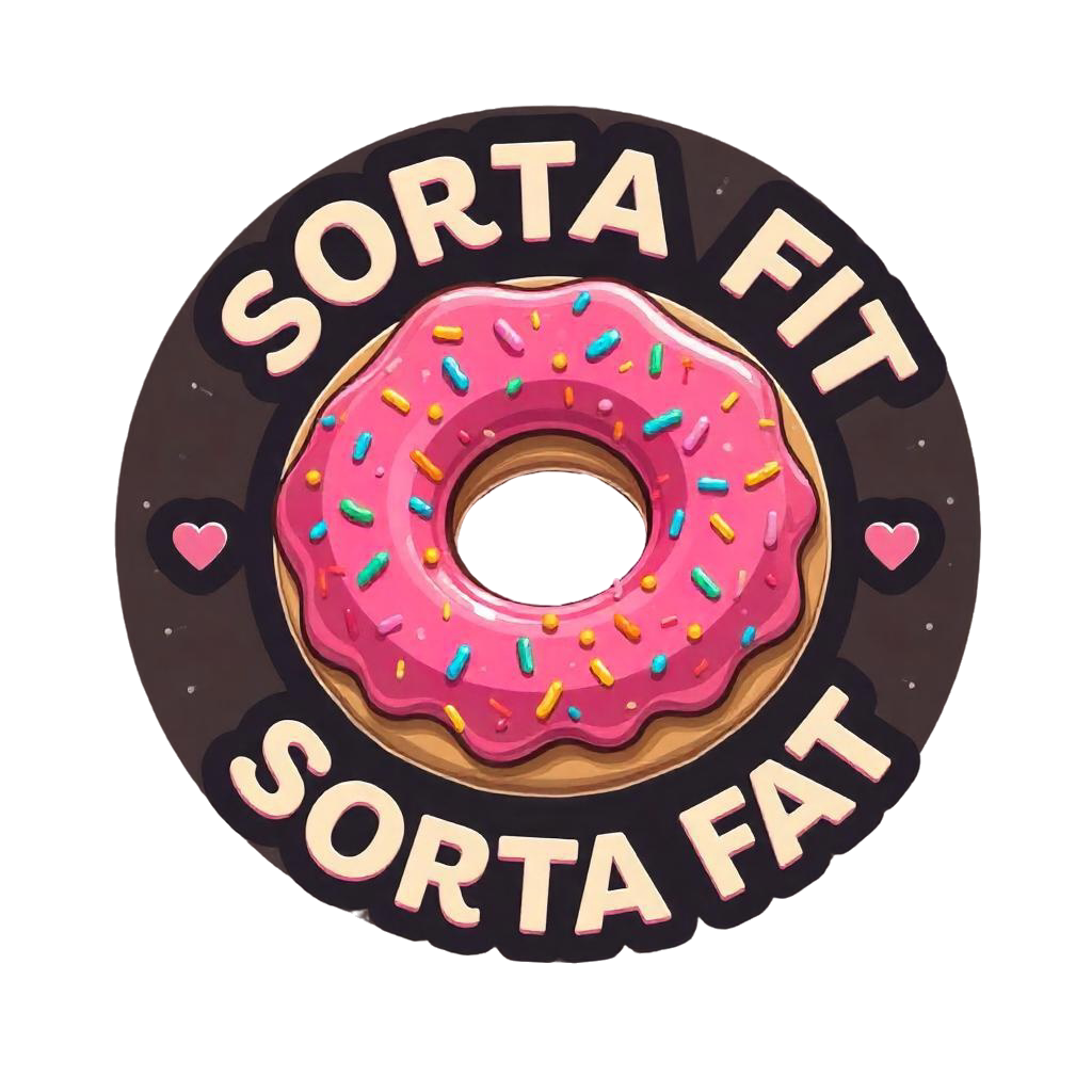 Sorta Fit Sorta Fat Donut Icon T-Shirt