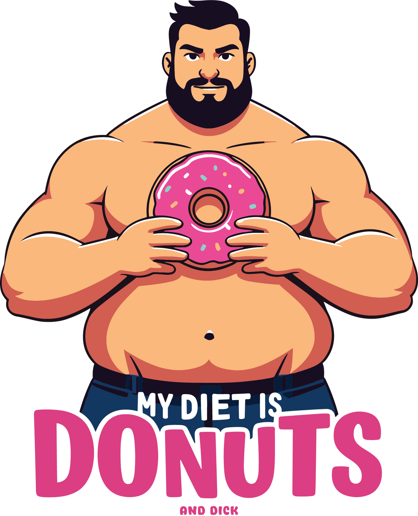My Diet is Donuts+ Crop Top