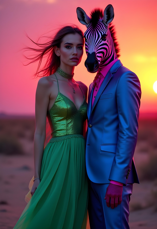 Sunset Proposal Art Print