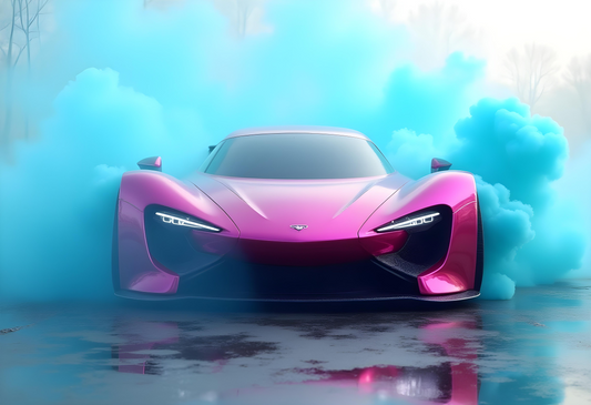 Spin Out Art Print