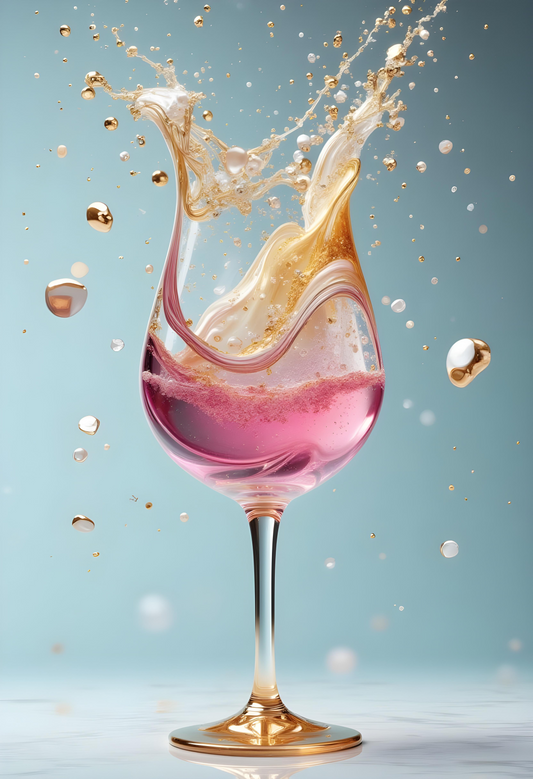 Spilt Gold Art Print