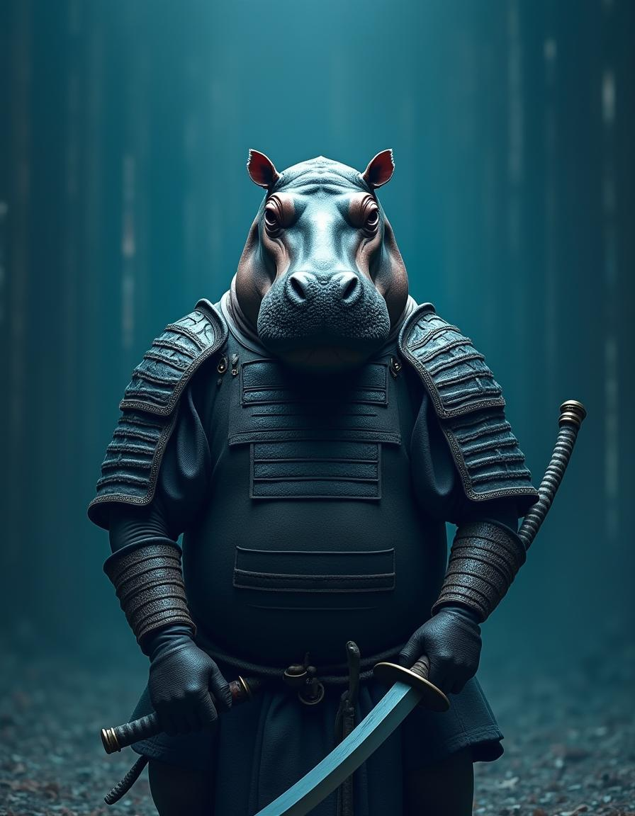 Japanese Warrior Art Print