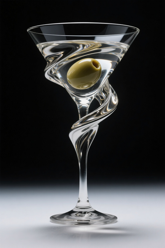 The Glassworks Series - Spiral Elegance Art Print