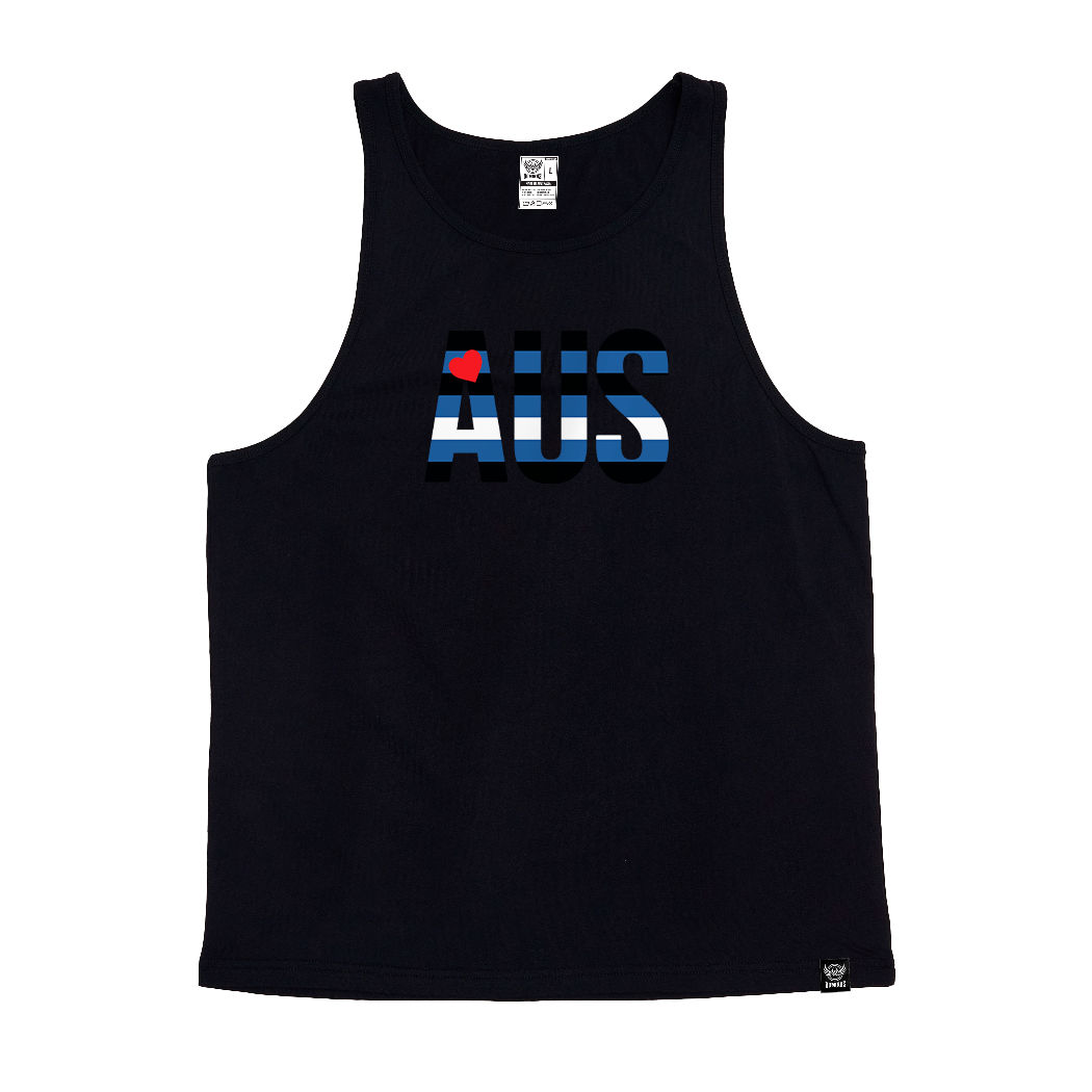 AUS Leather Pride Singlet