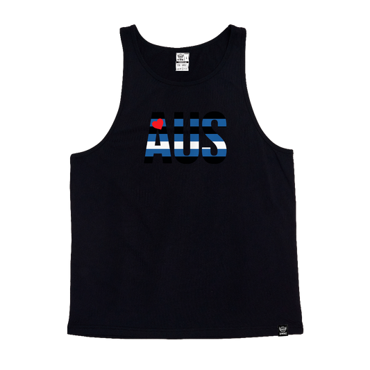 AUS Leather Pride Singlet