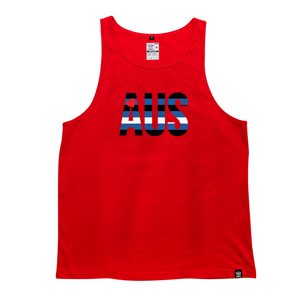 AUS Leather Pride Singlet