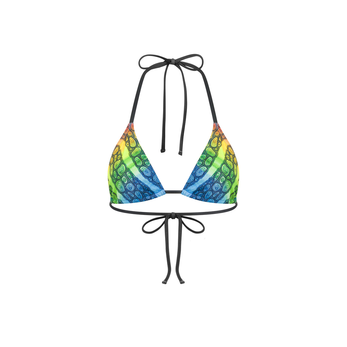 Blak Bubul Bubbles of Love - Lanu Bikini Top - Official Collab