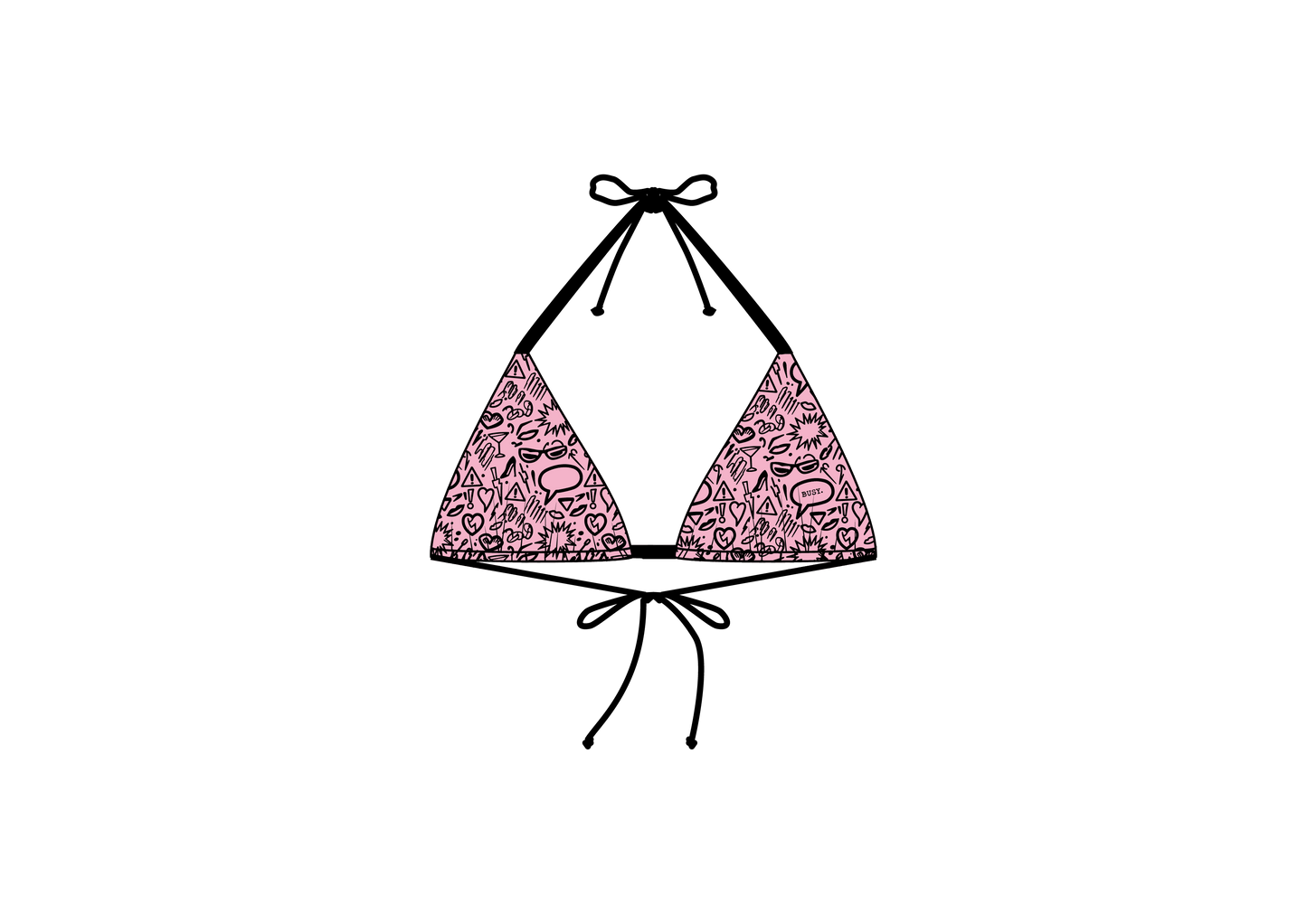 Creative Chaos - Lanu Bikini Top - Official Collab