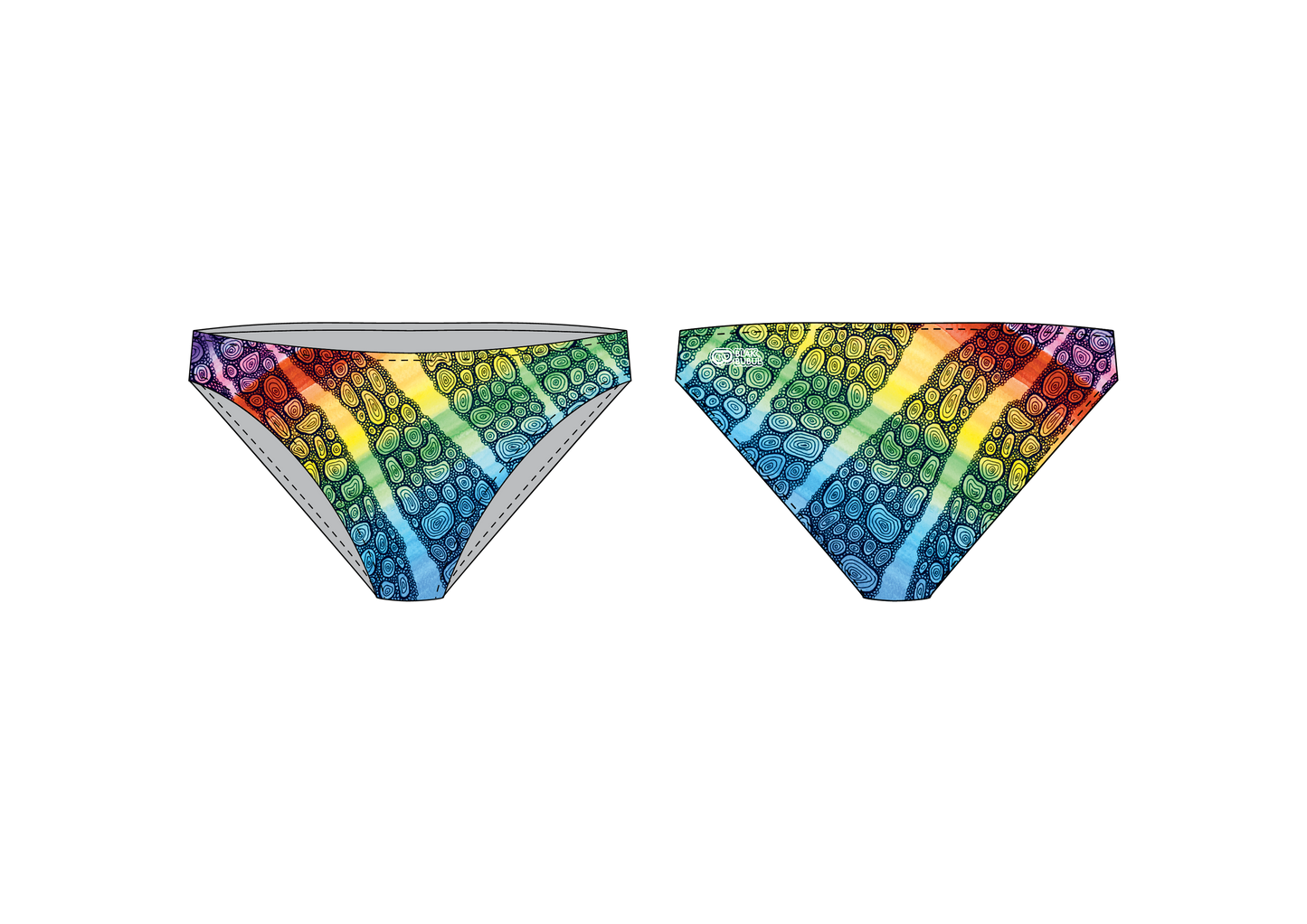 Blak Bubul Bubbles of Love - Ola Cheeky Brief - Official Collab