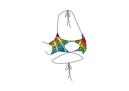 Blak Bubul Bubbles of Love - Maddy Superstar Top - Official Collab