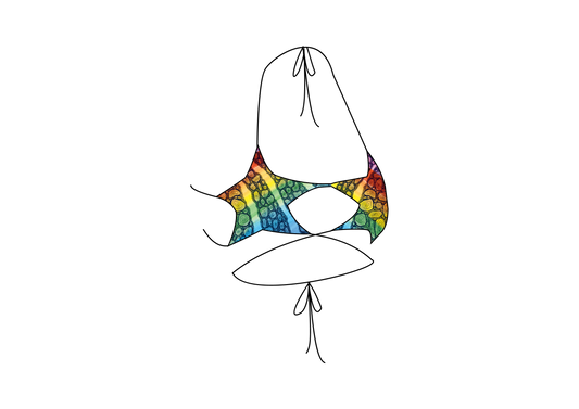 Blak Bubul Bubbles of Love - Maddy Superstar Top - Official Collab