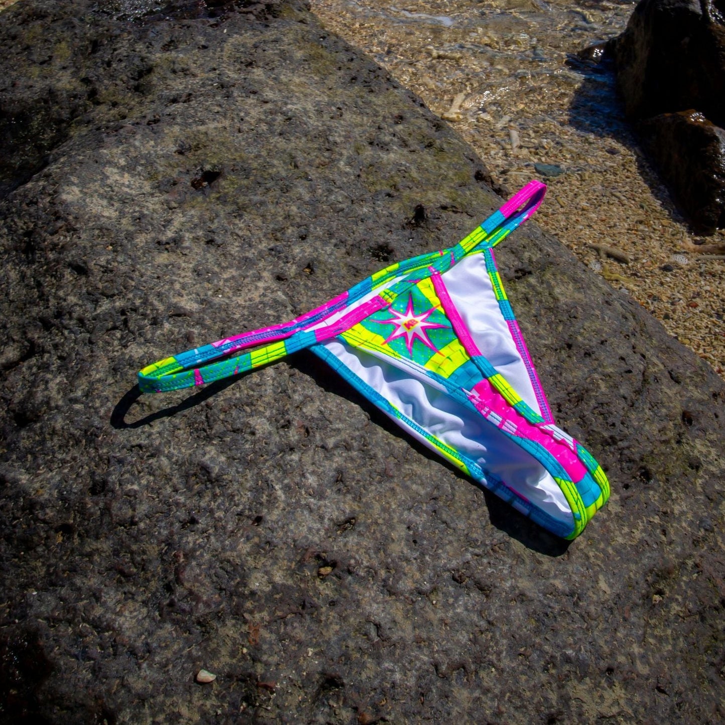 KRISBEES G-Swim - Disco Mozaic - Thong / G-String