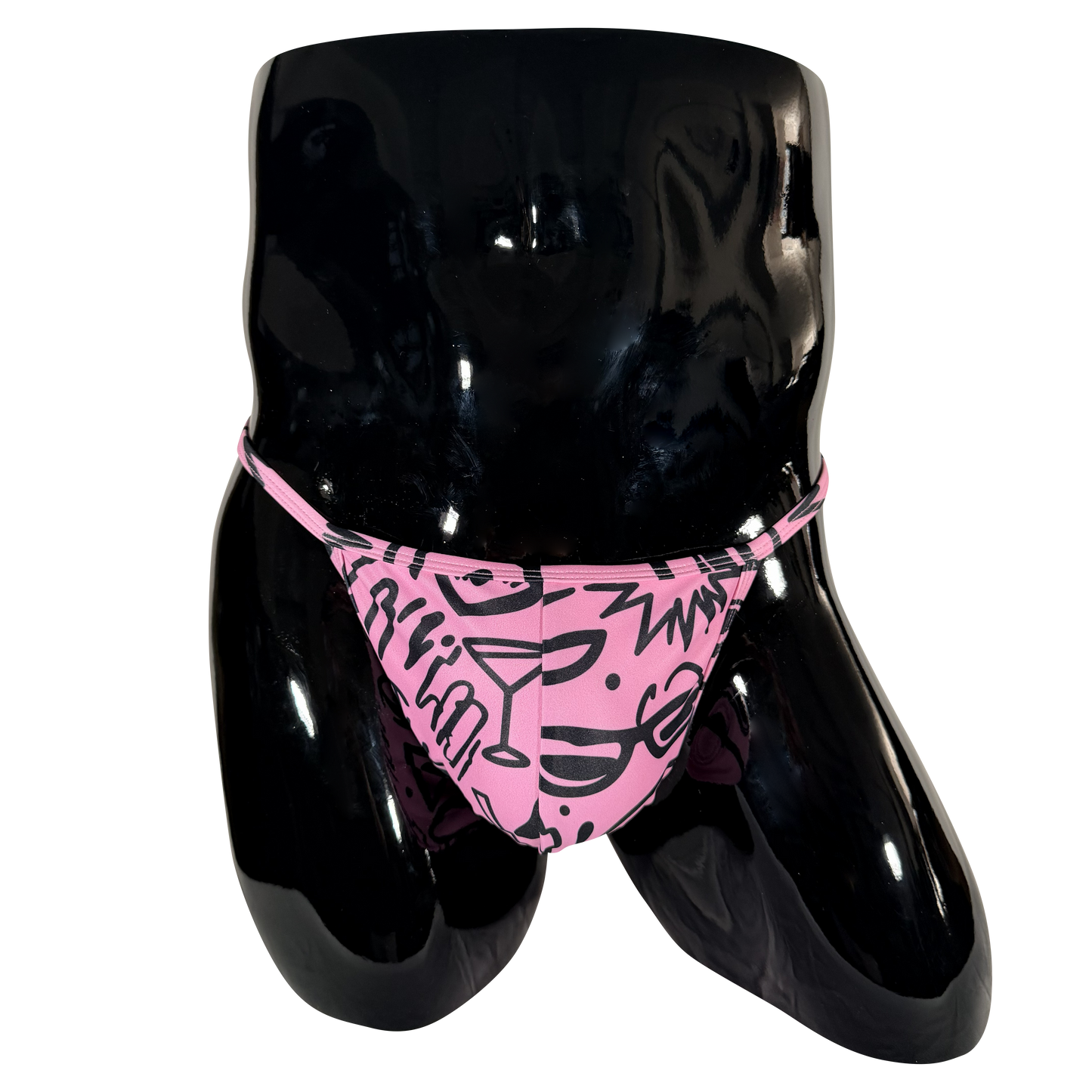 KRISBEES G-Swim - Creative Chaos - Thong / G-String - Official Collab