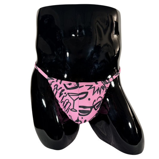 KRISBEES G-Swim - Creative Chaos - Thong / G-String - Official Collab
