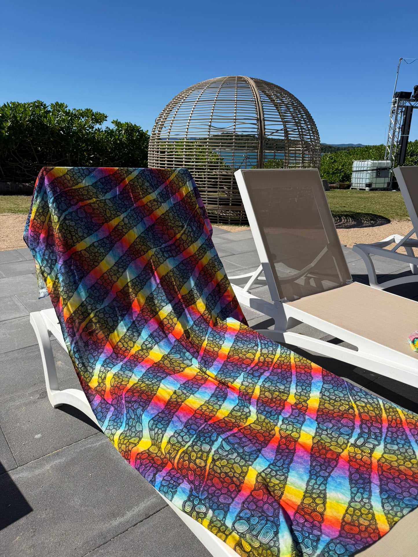 Bubbles of Love Canga Sarong Wrap